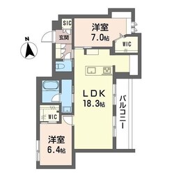 グランシャレ　クラウンの物件間取画像